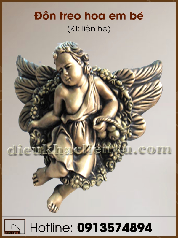 Đôn treo hoa em bé